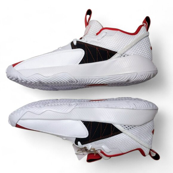 Adidas Dame Certified EXTPLY 2.0 Trail Blazers Shoes Red GY8965 Men's Size 9.5 - Picture 5 of 8